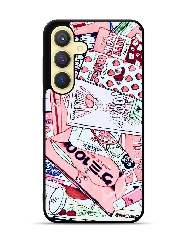 Japanese Pink Samsung Galaxy S24 Plus 5G , Samsung Galaxy S24+ 5G Case