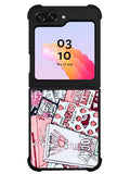 Japanese Pink Samsung Galaxy Z Flip 5 5G 2023 Case
