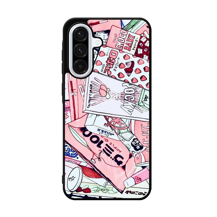 Japanese Pink Samsung Galaxy A36 Case OV8176