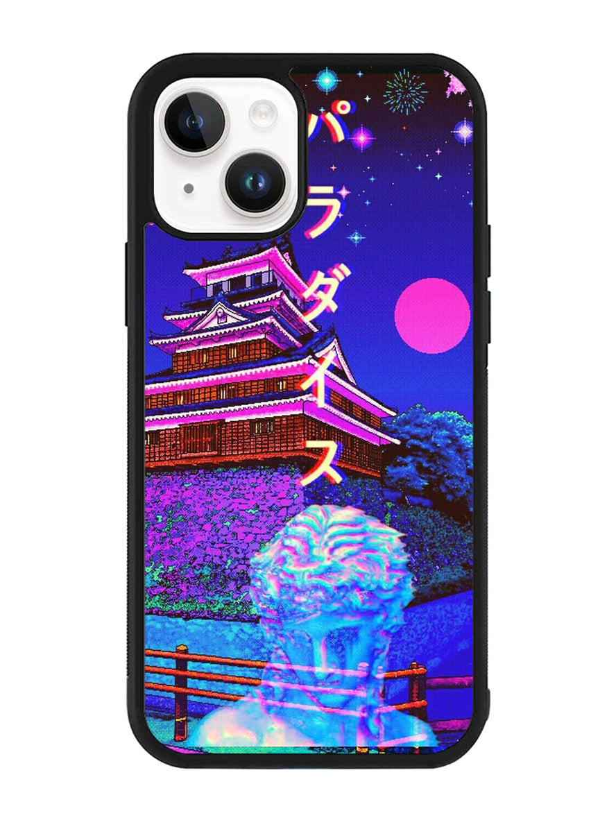 Japanese Vaporwave iPhone 14 Plus Case QC9355