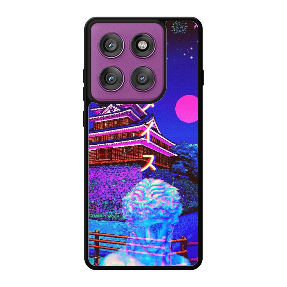 Japanese Vaporwave Motorola Moto Edge 60 Pro Case QC9355