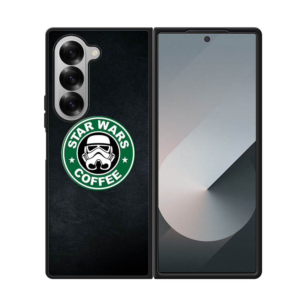 Star Wars Coffee Samsung Galaxy Z Fold 7 5G Case QC9402