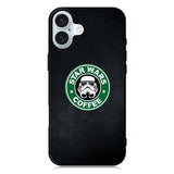 Star Wars Coffee iPhone 16 Case QC9402