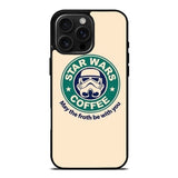 Coffee Star Wars iPhone 16 Pro Case OV9328