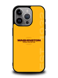 Washington Yellow Football iPhone 15 Pro Case OV9418