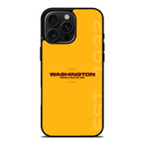 Washington Yellow Football iPhone 16 Pro Case OV9418