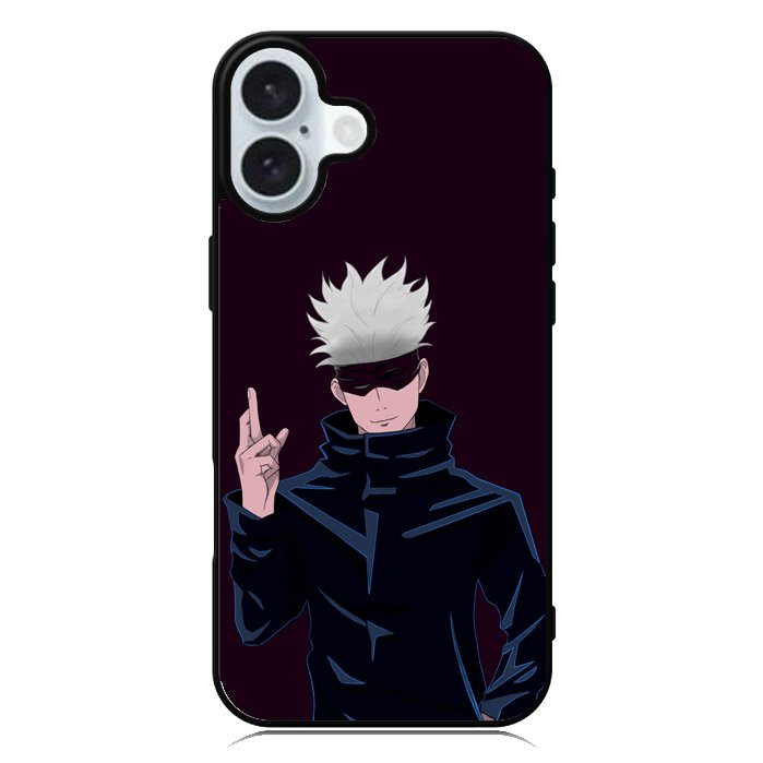 Satoru Gojo Jujutsu iPhone 16 Plus Case QC9428