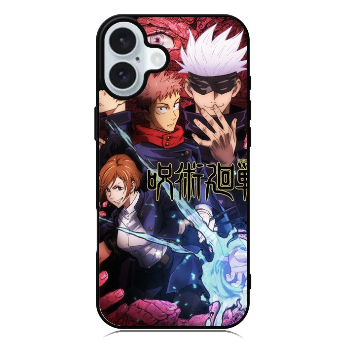 Jujutsu Kaisen Anime iPhone 16 Plus Case QC9458