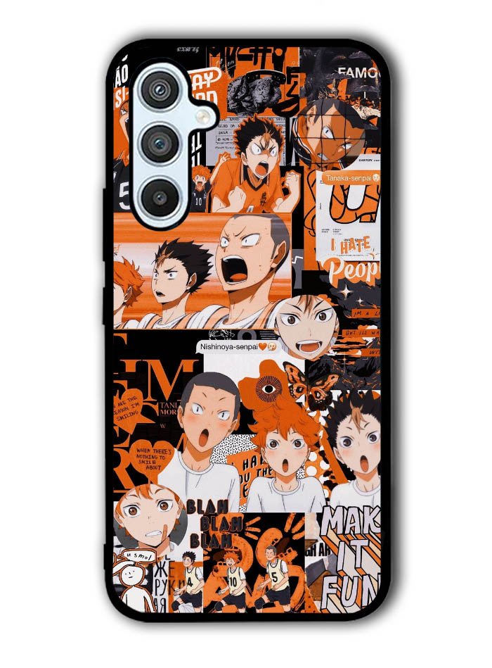 Haikyuu Tanaka Samsung Galaxy A54 5G Case OV9449
