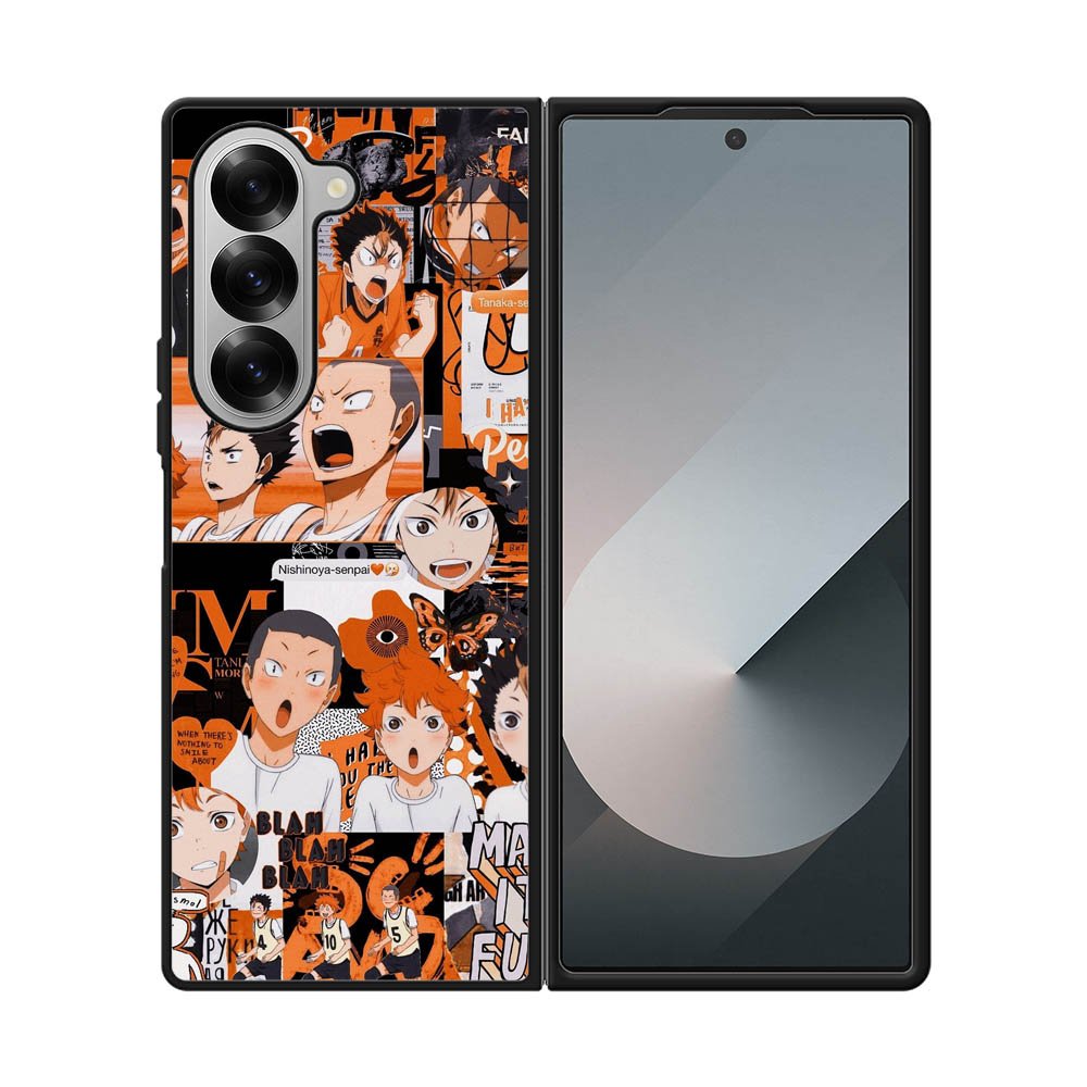 Haikyuu Tanaka Samsung Galaxy Z Fold 7 5G Case OV9449