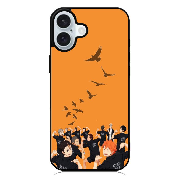 Haikyuu Wallpaper iPhone 16 Plus Case QC9450