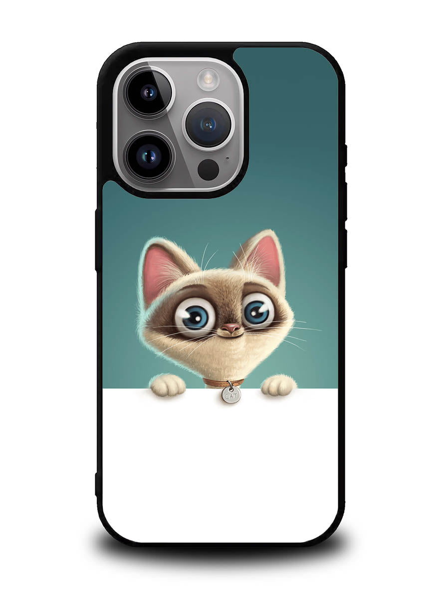 Cat Cute iPhone 15 Pro Max Case OV9481