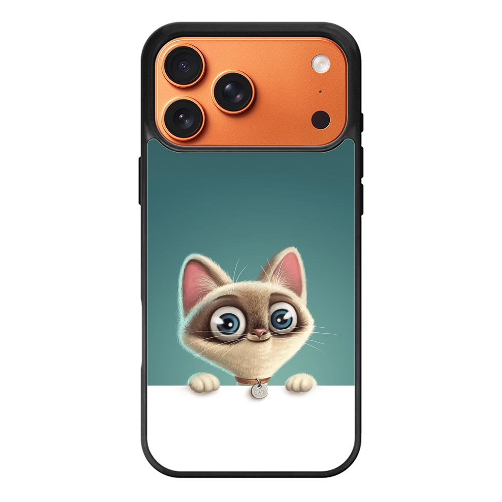 Cat Cute iPhone 17 Pro Case QC9481