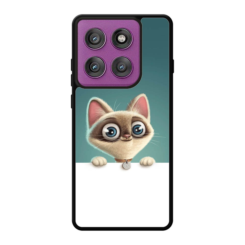Cat Cute Motorola Moto Edge 60 Pro Case QC9481