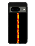 Dhl Yellow Black Google Pixel 8 Case QC9482