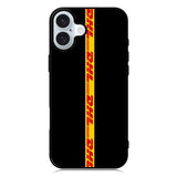 Dhl Yellow Black iPhone 16 Case QC9482