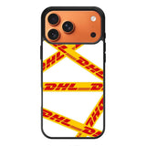 Line DHL White iPhone 17 Pro Max Case QC9461