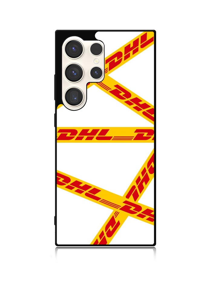 Line DHL White Samsung Galaxy S24 Ultra 5G Case OV9461
