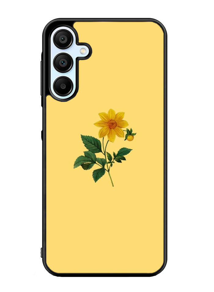 Yellow Flower Samsung Galaxy A35 5G Case OV9441