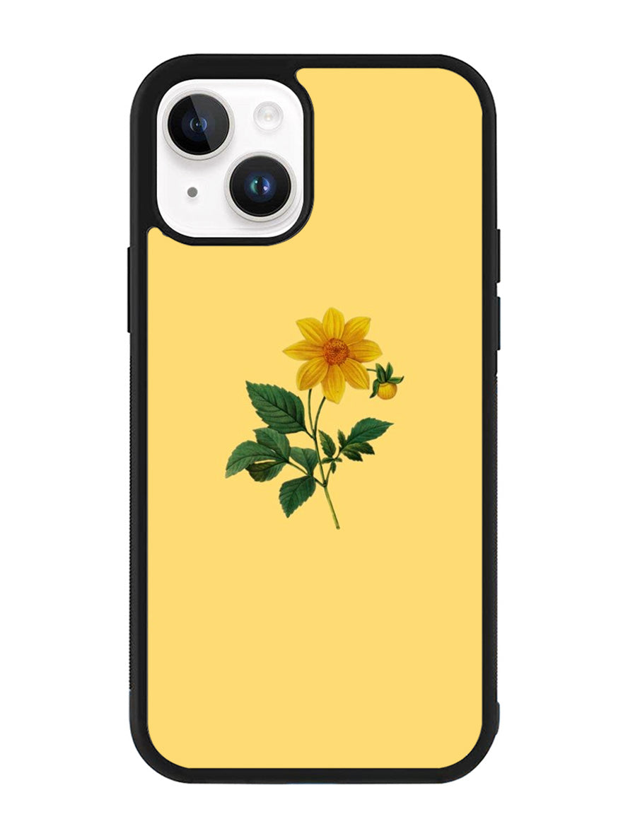 Yellow Flower iPhone 15 Case OV9441
