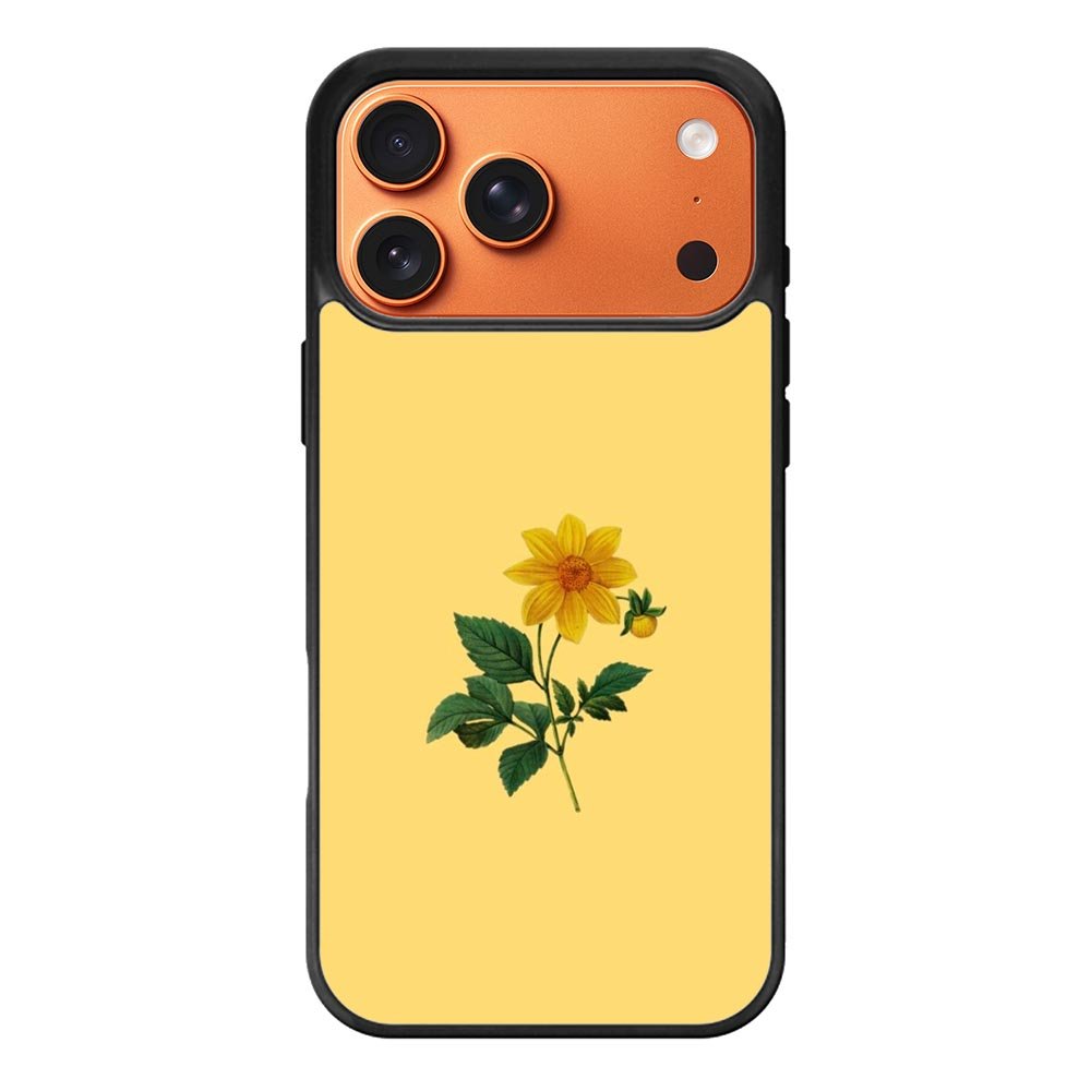 Yellow Flower iPhone 17 Pro Case QC9441