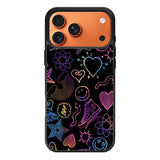 Neon Doodles iPhone 17 Pro Case OV9467