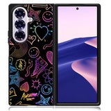 Neon Doodles Samsung Galaxy Z Fold 7 Case OV9467