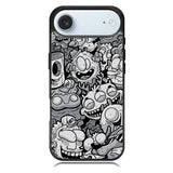Black Doodle iPhone 17 Air Case OV9476