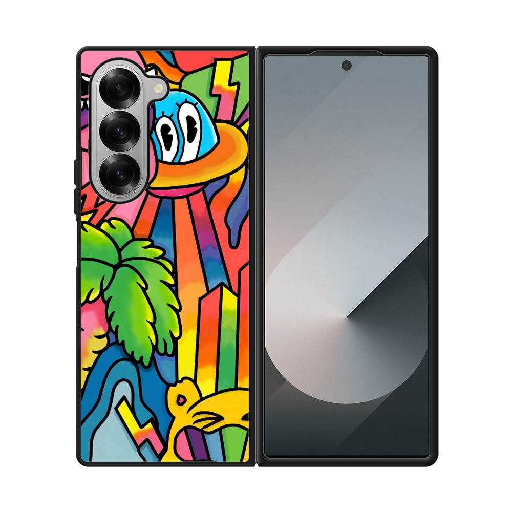 Drawing Vexx Doodles Samsung Galaxy Z Fold 7 5G Case QC9484
