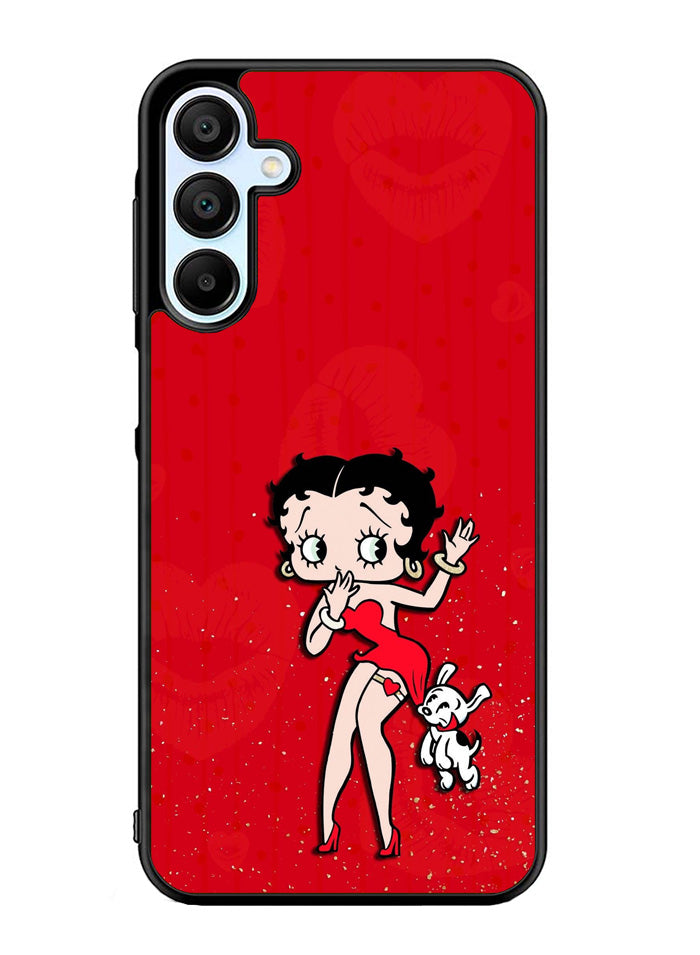 Black Betty Boop Samsung Galaxy A15 5G Case