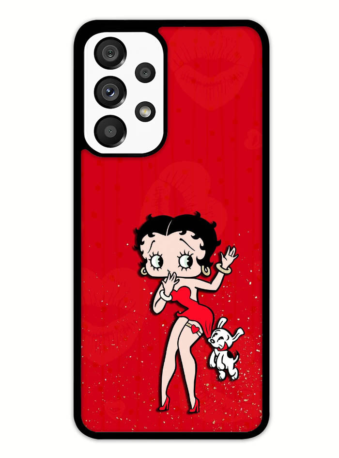 Black Betty Boop Samsung Galaxy A53 5G Case