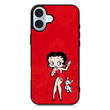 Black Betty Boop iPhone 16 Case