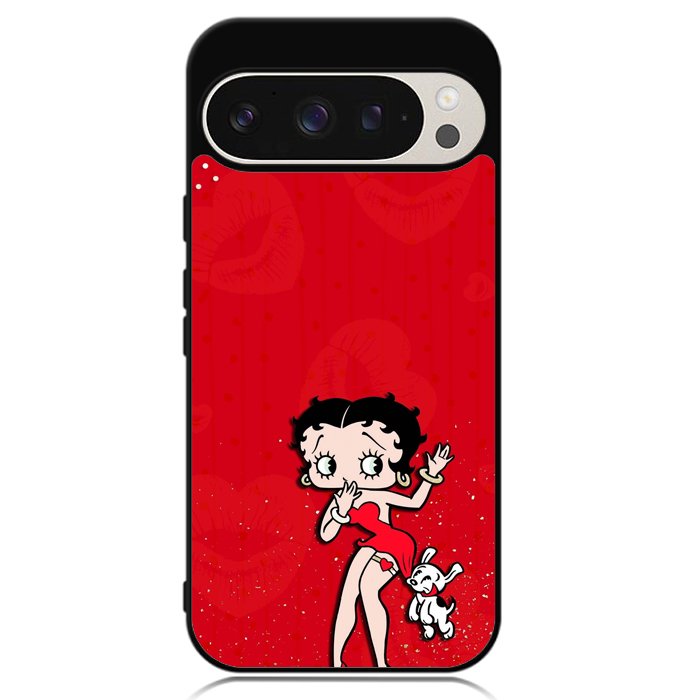 Black Betty Boop Google Pixel 9 | Pixel 9 Pro Case