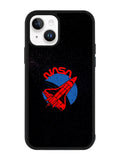 Nasa Black iPhone 14 Plus Case QC9465