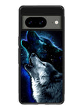 Wolf Black White Google Pixel 8A Case QC8675