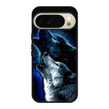 Wolf Black White Google Pixel 10 Pro XL Case OV8675