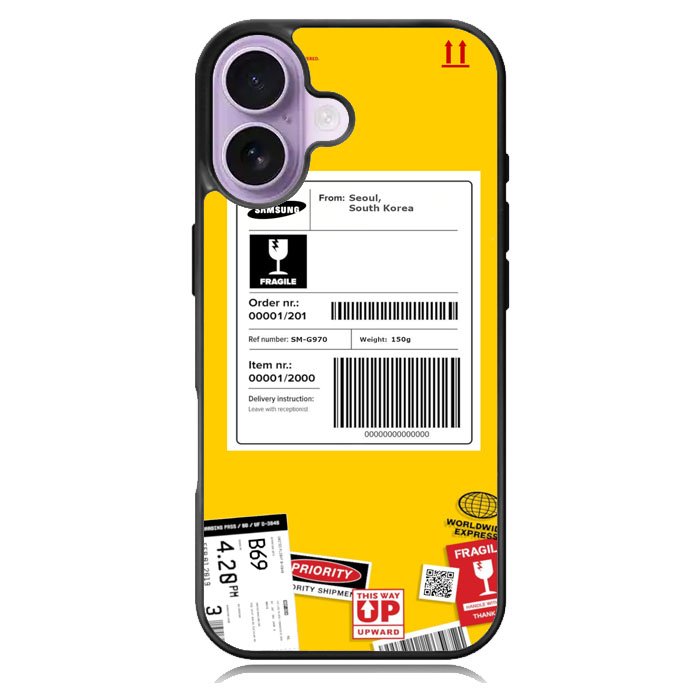 DHL Seoul Korea iPhone 17 Case OV8684