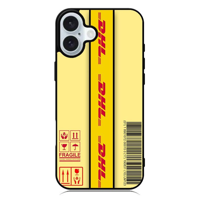 Dhl Line Yellow iPhone 16 Case QC8683
