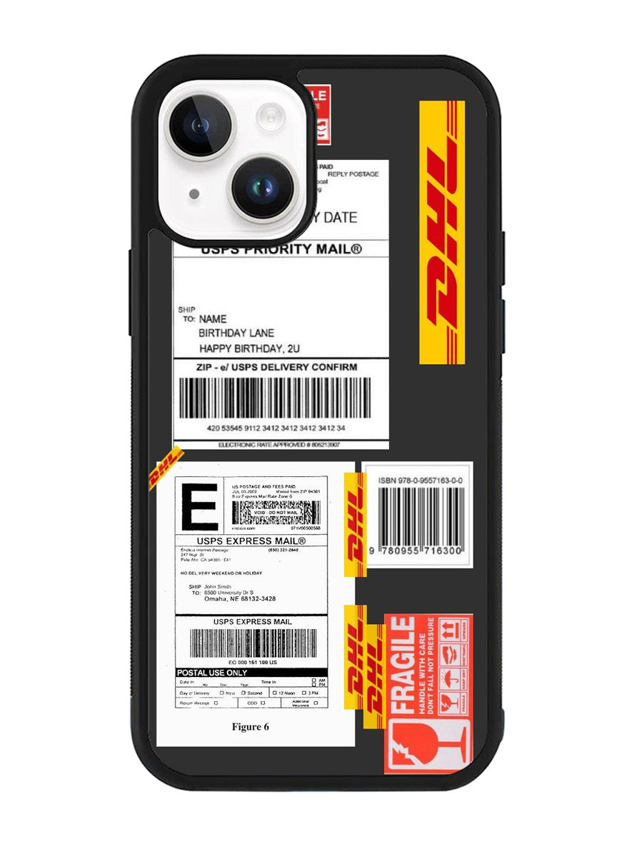 DHL Birthday Date iPhone 15 Case OV8682