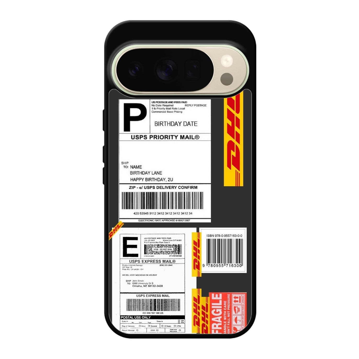 DHL Birthday Date Google Pixel 10 Pro XL Case QC8682