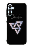 Seventeen Black Logo Samsung Galaxy A35 5G Case OV8664