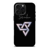 Seventeen Black Logo iPhone 16 Pro Max Case OV8664