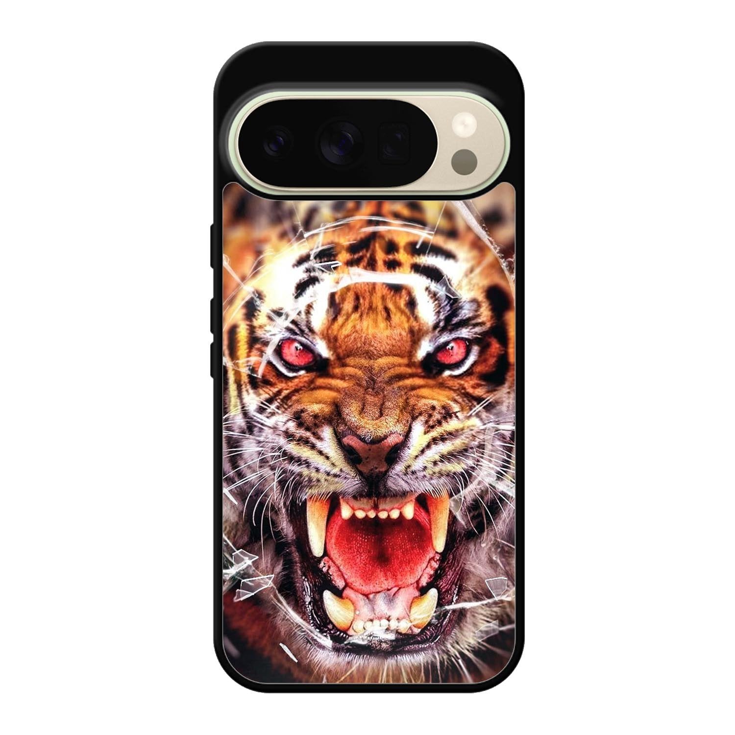 Angry Tiger Roar Google Pixel 10 Pro Case QC8676