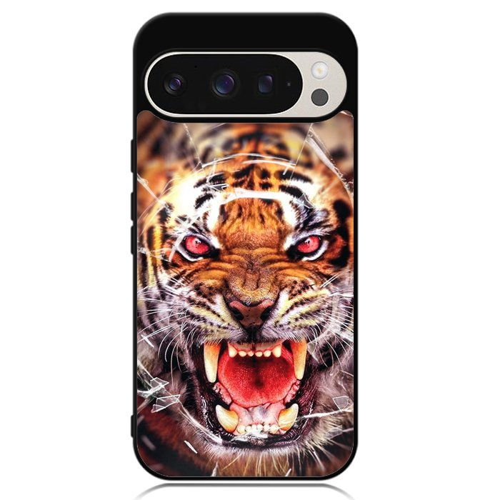Angry Tiger Roar Google Pixel 9 | Pixel 9 Pro Case OV8676