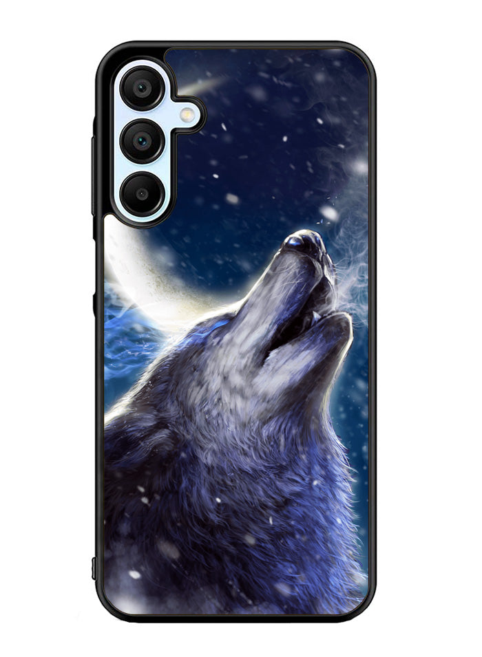 White Wolf Samsung Galaxy A15 5G Case OV8672