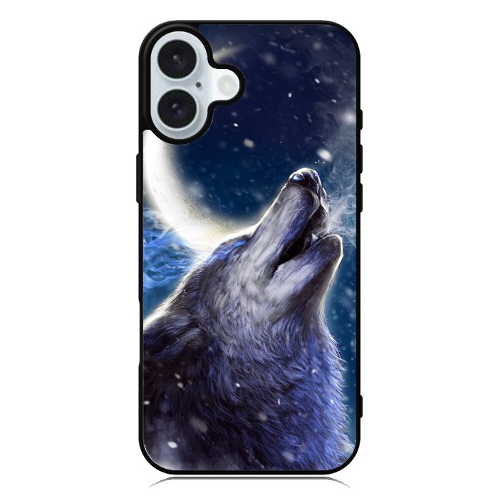 White Wolf iPhone 16 Plus Case QC8672