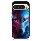 Wolf Art Blue Red Google Pixel 10 Pro XL Case OV8673