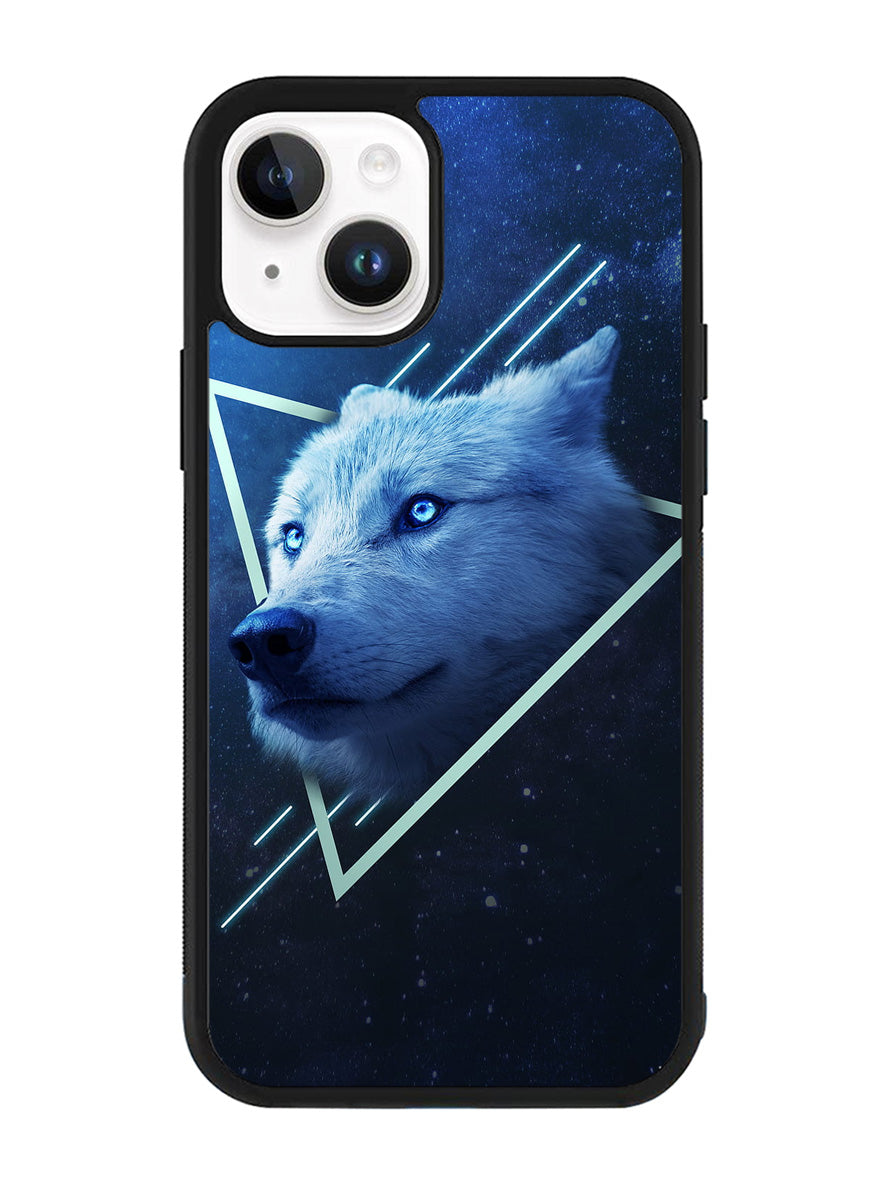 Wolf Astral Animal Art iPhone 15 Case OV8674