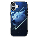 Wolf Astral Animal Art iPhone 16 Case QC8674