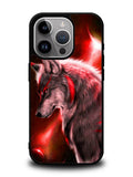 Cool Wolf Red iPhone 16 Pro Max Case